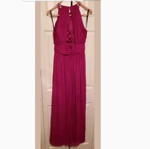 Dessy Collection Bridesmaid Dress in Persian Plum